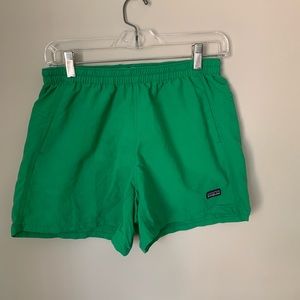 Green Patagonia Baggie Shorts
